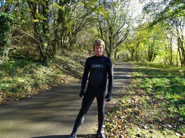 Wetsuit cycling
