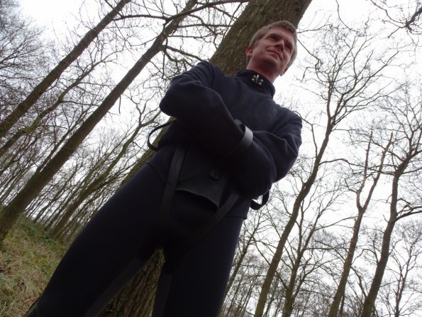Straitjacket + wetsuit