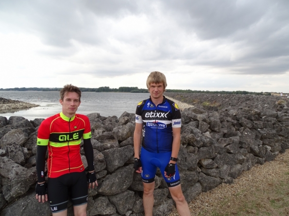 Nick and myself at Rutland Water