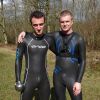 Wetsuit walk with Danny