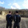 Wetsuit walk with Danny