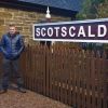 Myself at Scotscalder railway station