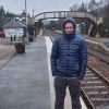 Myself at Lairg railway station