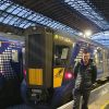 Myself Glasgow Queen Street railway station