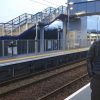 Myself at Robroyston railway station