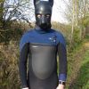 Pup hood + O'Neill Hooded Psychotech FZ 6/4 FSW wetsuit