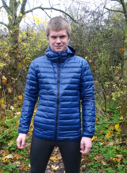 adidas Varilite Down Hooded Jacket