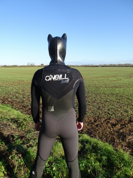 O'Neill 5/4 Mutant wetsuit + pup hood