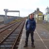 Myself at Georgemas Junction railway station