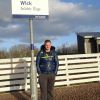 Myself at Wick railway station