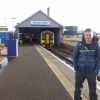 Myself at Wick railway station