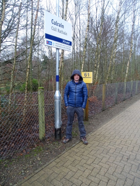 Myself at Culrain railway station