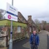 Myself at Invershin railway station