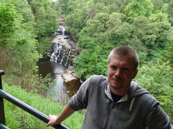 Myself at Falls of Clyde