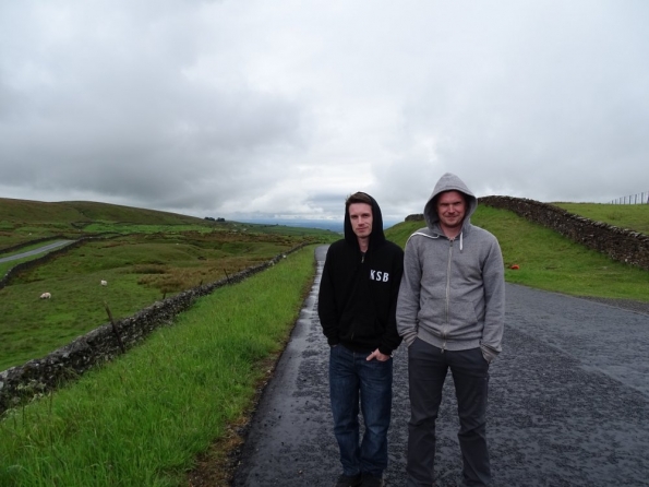 Nick and myself at Stainmore