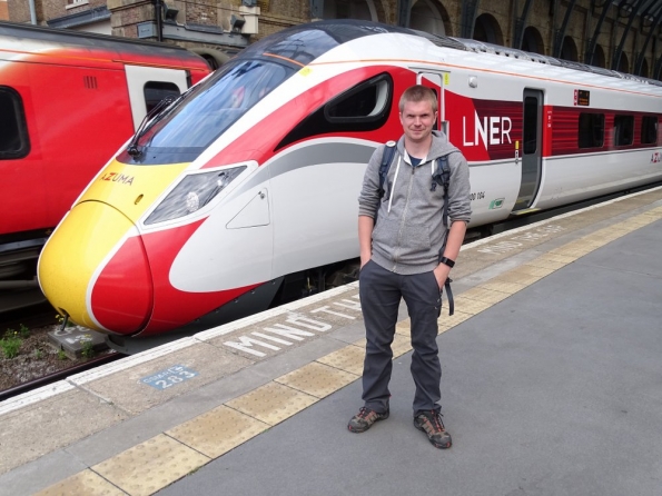 LNER Azuma at London King's Cross railway station