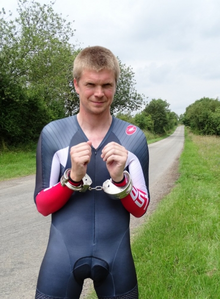 Castelli Body Paint 3.3 Speed Suit + Clejuso handcuffs