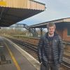 Myself at Brading railway station
