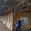 Myself at Bickley railway station