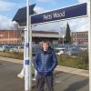 Myself at Petts Wood railway station