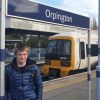 Myself at Orpington railway station