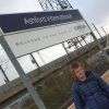 Myself at Ashford International railway station