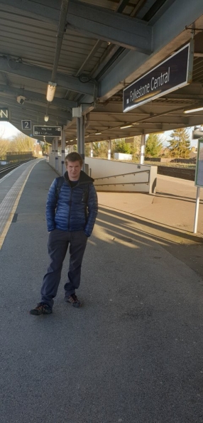 Myself Folkestone Central railway station