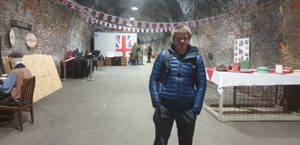 Myself down Ramsgate Tunnels