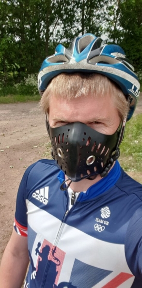 Regulation Rubber Bike Mask
