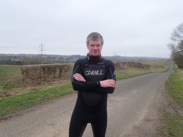 Wetsuit cycling