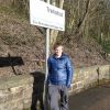 Myself at Trehafod railway station