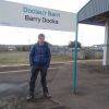 Myself at Barry Docks railway station