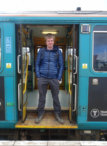 Myself at Cardiff Central railway station