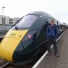 Myself at Swansea railway station