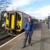 Myself at Pembroke railway station