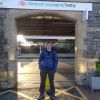 Myself at Tenby railway station