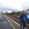 Myself at Kidwelly railway station