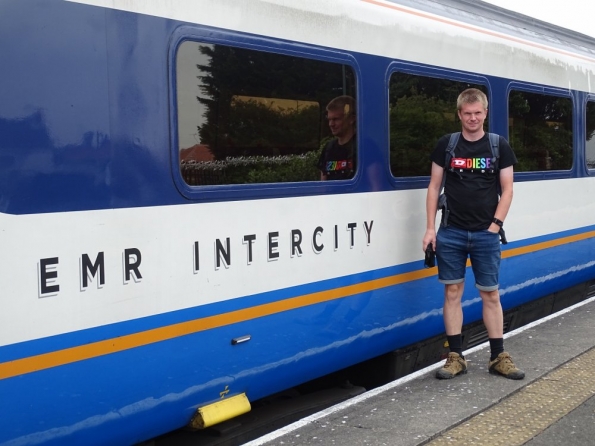 Myself at Skegness railway station