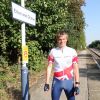 Myself at Elton and Orston railway station