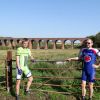 Lee and myself at John O'Gaunt Viaduct