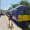 Myself at Corby railway station