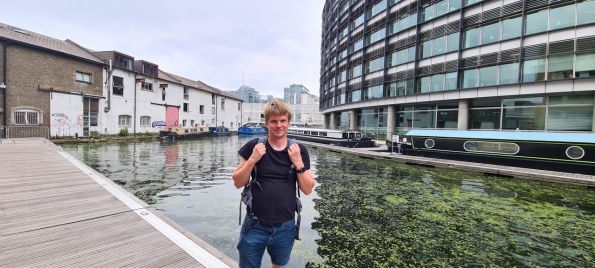 Myself at Paddington Basin