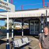 Myself at Newark North Gate railway station