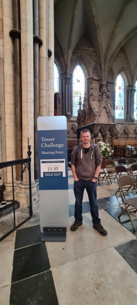 Myself at York Minster