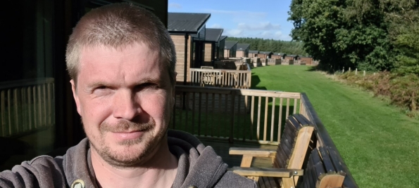 Myself at Clumber Park Lodges