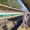 Myself at Beeston railway station