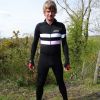 Hunter Speedsuit RTR lycra met cap Retro PINK