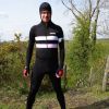 Hunter Speedsuit RTR lycra met cap Retro PINK