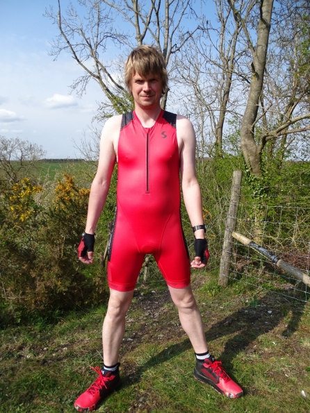 Synergy Red Trisuit