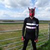 Hunter Speedsuit RTR lycra met cap Retro PINK